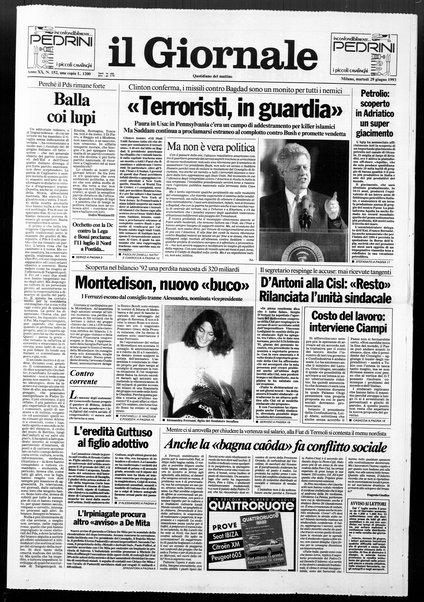 Il giornale : quotidiano del mattino